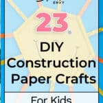 23 Quick And Easy DIY Construction Paper Crafts For Kids 4