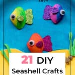 21 DIY Seashell Crafts For Kids 6