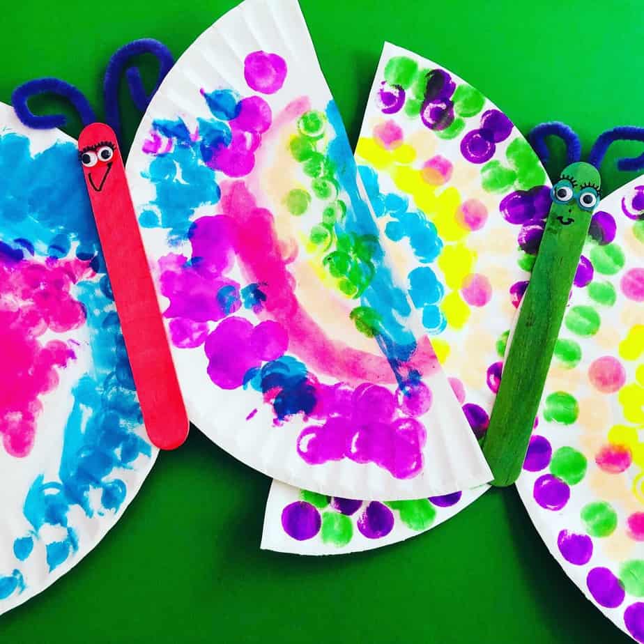 20 Butterfly Crafts For Kids: Simple And Beautiful