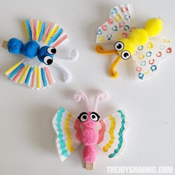 20 Butterfly Crafts For Kids: Simple And Beautiful 14