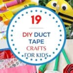 19 DIY Duct Tape Crafts For Kids
