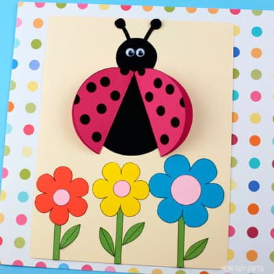 20 Super Cute Ladybug Crafts for Kids 25
