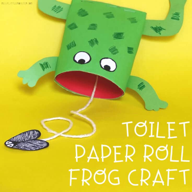 Image for Toilet Paper Roll Frog Craft