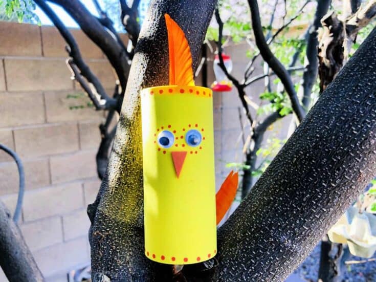 Image for Chicken Toilet Paper Roll Craft - Mom. Wife. Busy Life.