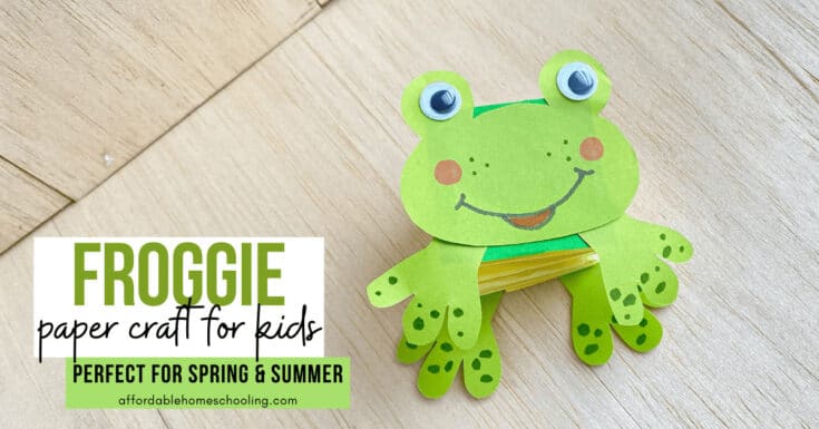 20 Adorable Frog Crafts For Kids 9