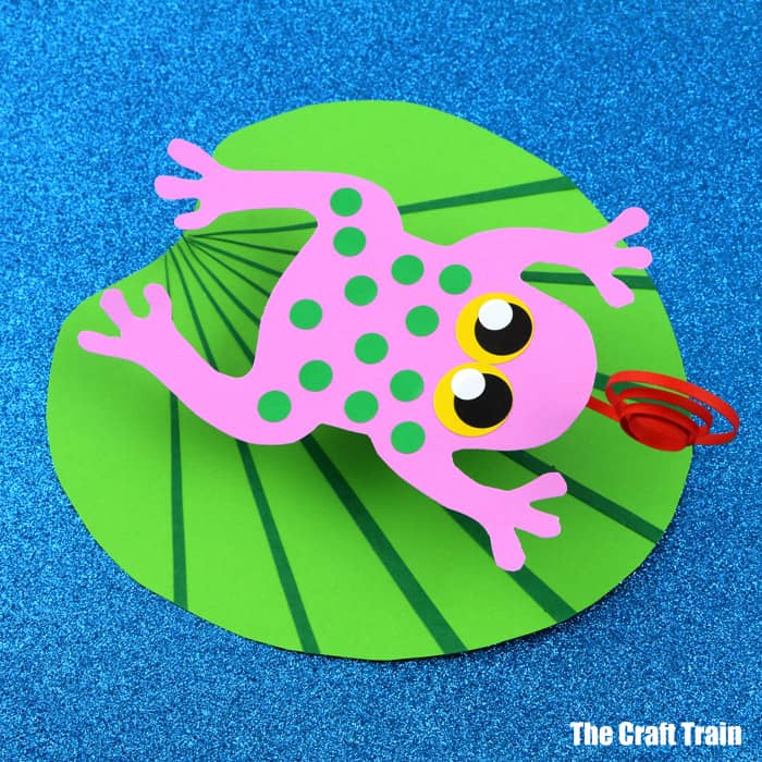 20 Adorable Frog Crafts For Kids 13