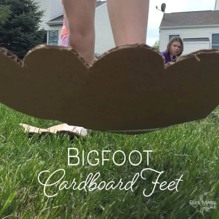 Image for Bigfoot Cardboard Feet Tutorial