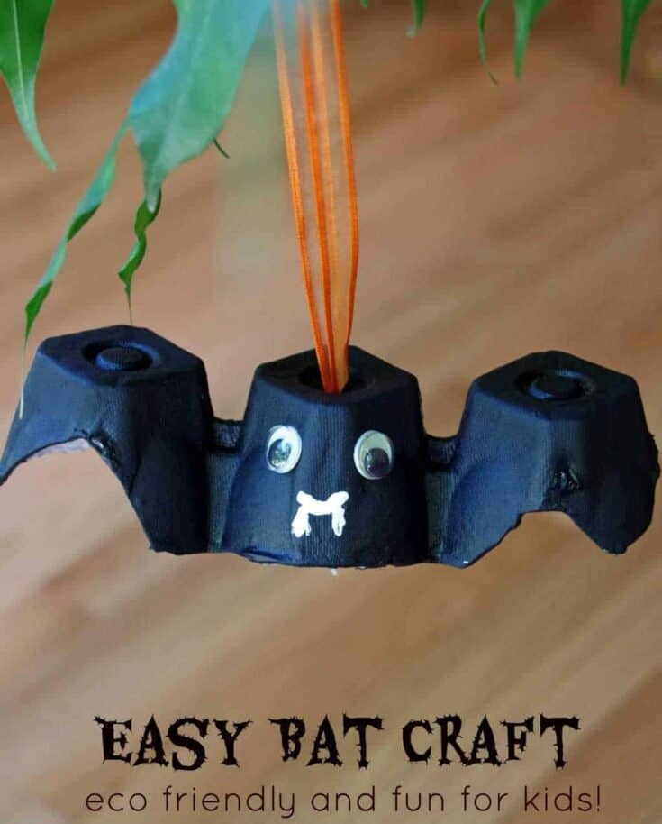 20 Easy Bat Crafts for Kids That Are Spooky-Cute! 6