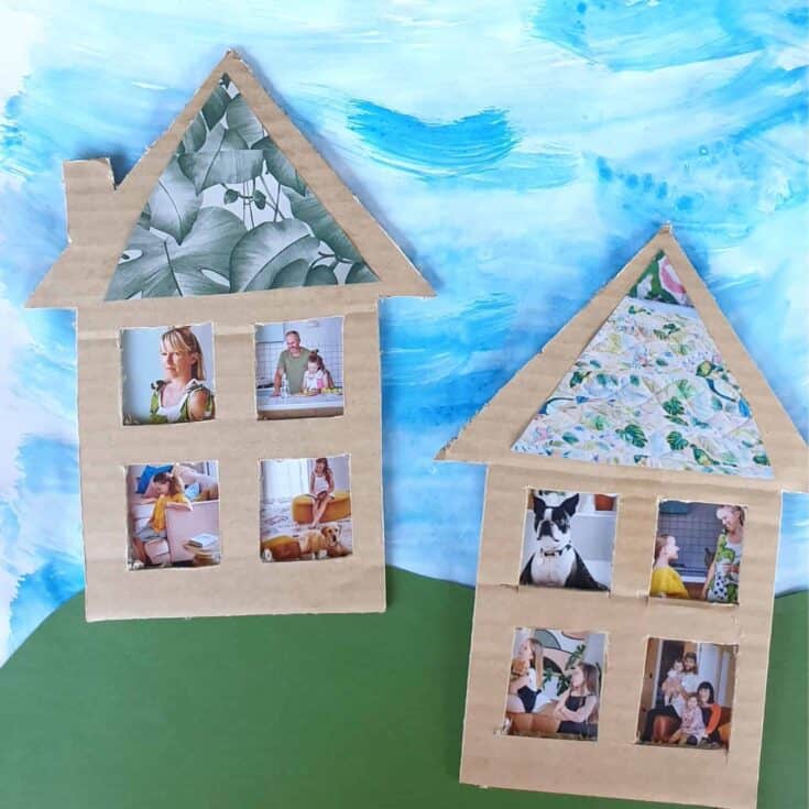 Image for Cardboard & Magazine House Craft