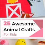 25 Awesome Animal Crafts For Kids 2