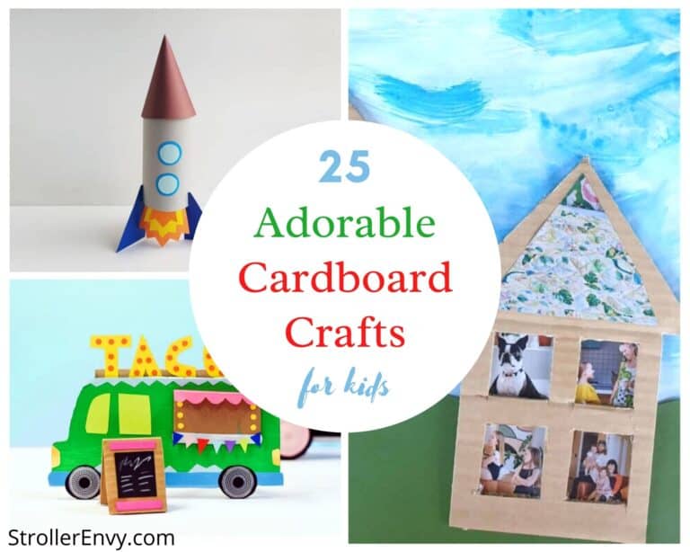 25 Adorable Cardboard Crafts For Kids