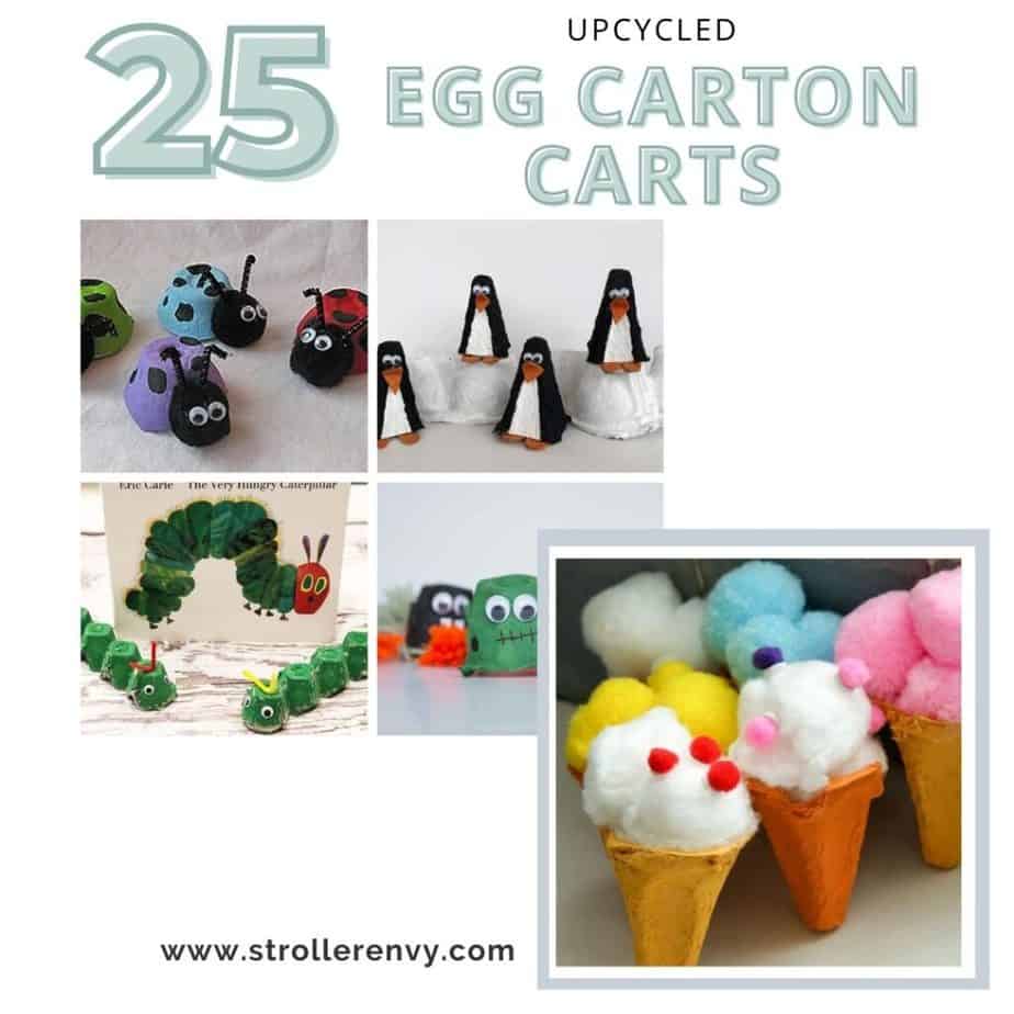 25 Super Cute Egg Carton Crafts For Kids