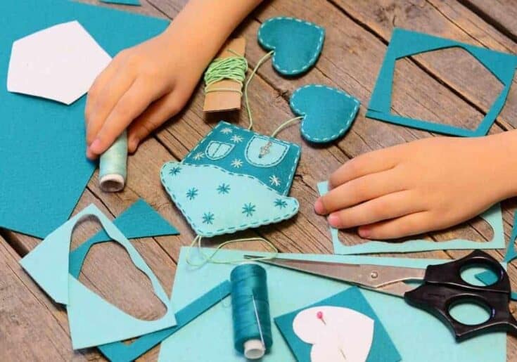 25 Fun and Simple Sewing Crafts For Kids That They Will Love 16