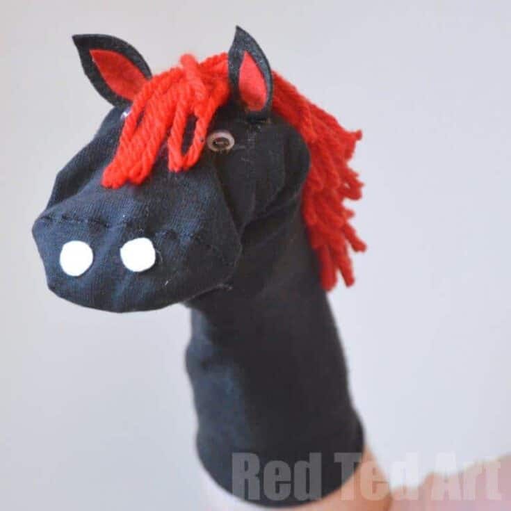 Image for No Sew Horse Puppet