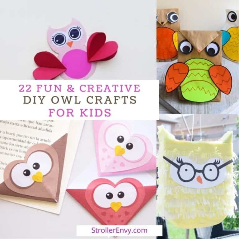 22 Creative Owl Crafts For Kids
