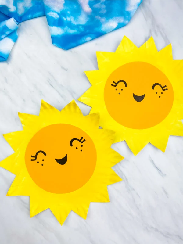 15 Bright & Fun Sun Crafts for Kids 13