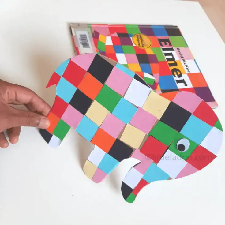 Image for Elmer craft for kids