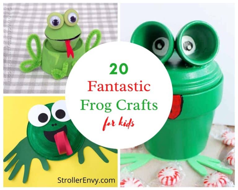 20 Adorable Frog Crafts For Kids