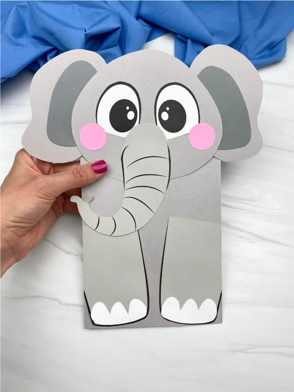 15 Adorable Elephant Crafts for Kids 11