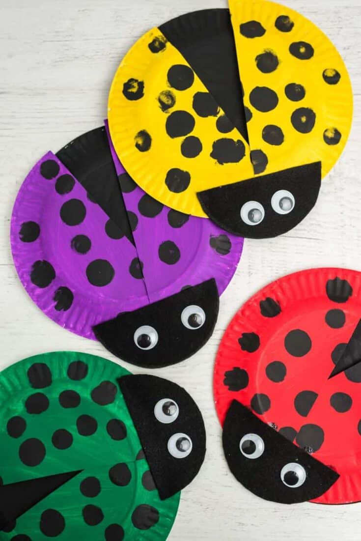20 Super Cute Ladybug Crafts for Kids 14