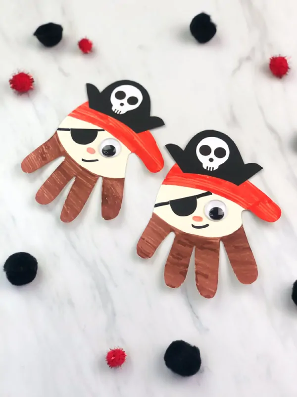 15 Fun & Easy Pirate Crafts for Kids 25