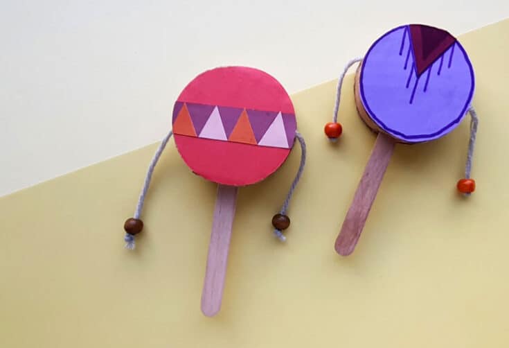 17 Marvelous Music Crafts for Kids To Make And Play 4