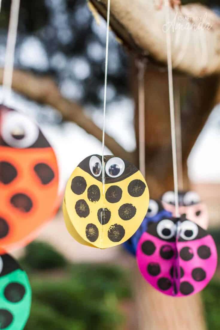 20 Super Cute Ladybug Crafts for Kids 28