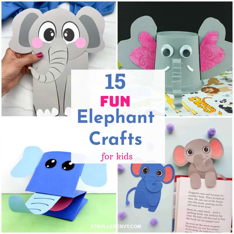 Elephant Crafts for Kids