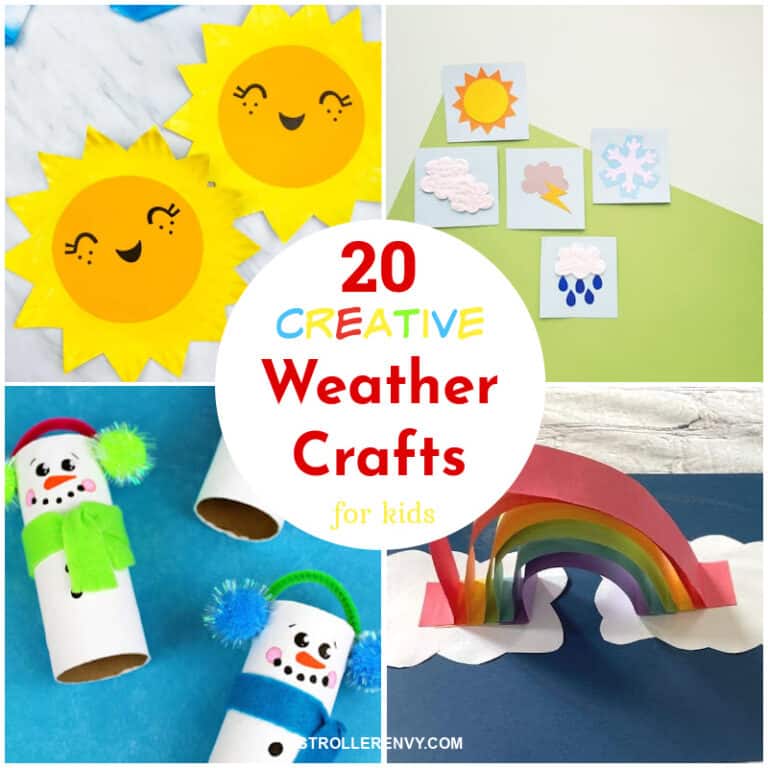 20 Creative Weather Crafts for Kids That'll Keep Them Busy