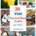 20 Fun Painted Rock Crafts for Kids for a Creative Fun Time