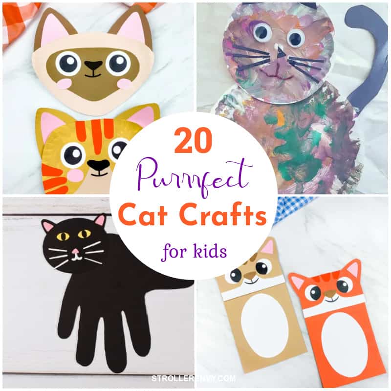 Cat Crafts for Kids