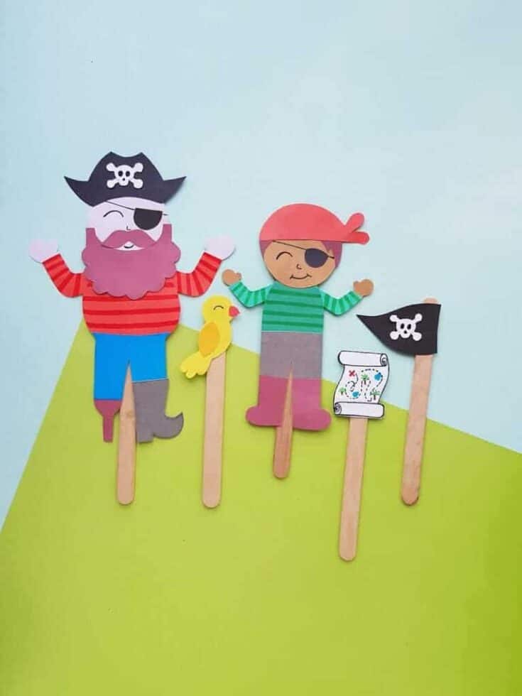 15 Fun & Easy Pirate Crafts for Kids 14