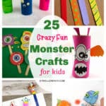 25 Crazy Fun Monster Crafts for Kids that are Super Fun