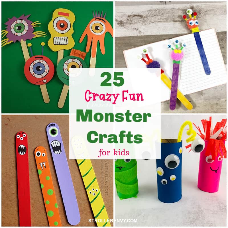 Monster Crafts for Kids