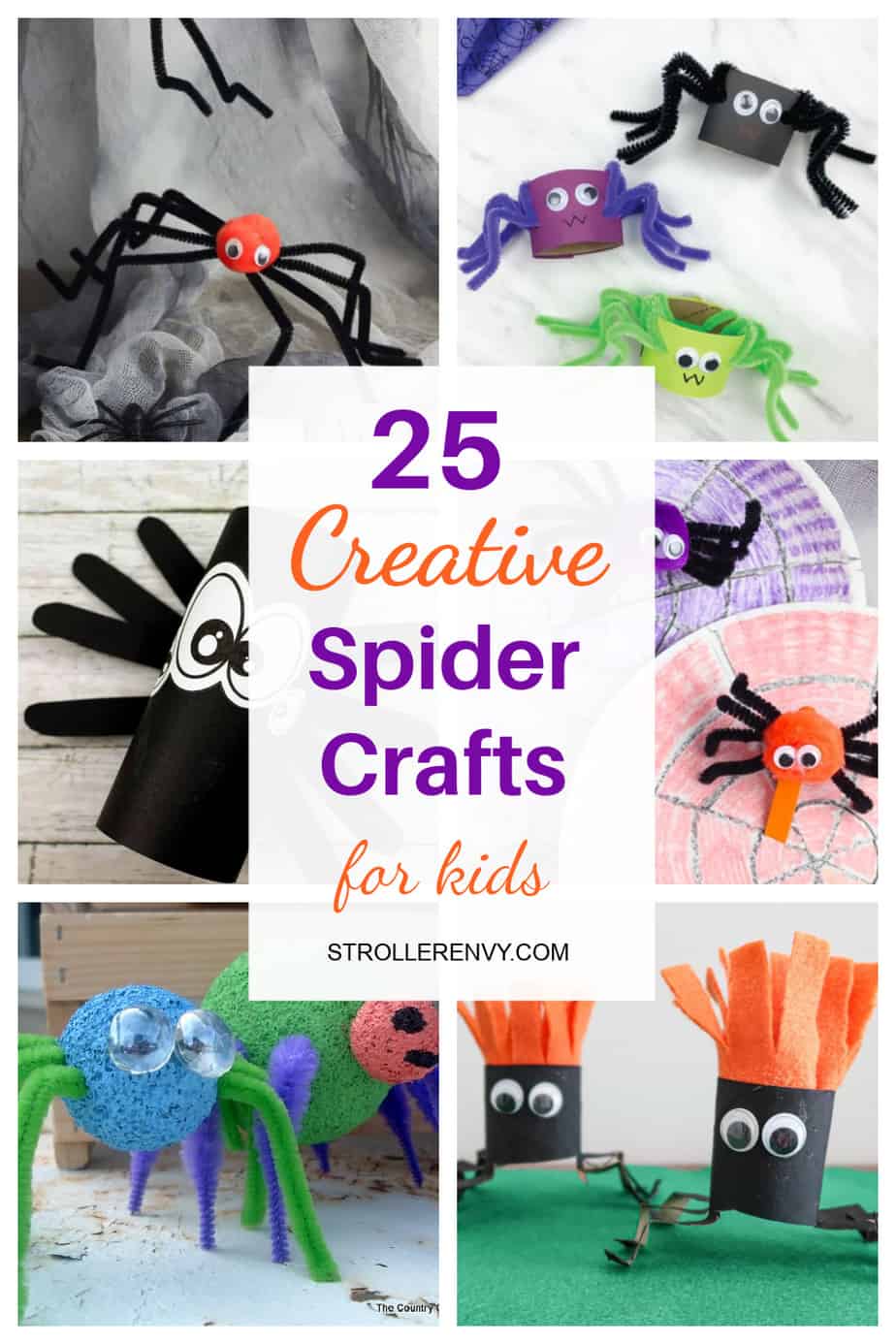 25 Creative Spider Crafts for Kids they Will Love Making