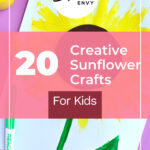 20 Creative Sunflower Crafts for Kids 4