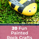 20 Fun Painted Rock Crafts for Kids 4