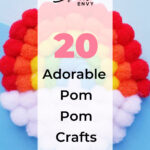 20 Adorable Pom Pom Crafts for Kids 5