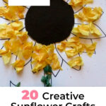 20 Creative Sunflower Crafts for Kids 5