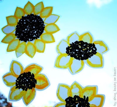 20 Creative Sunflower Crafts for Kids 24