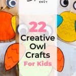 22 Creative Owl Crafts For Kids 5