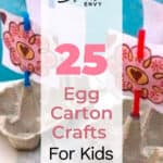 25 Super Cute Egg Carton Crafts For Kids 5