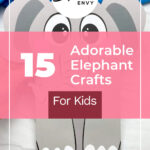 15 Adorable Elephant Crafts for Kids 6