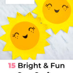 15 Bright & Fun Sun Crafts for Kids 6