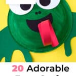 20 Adorable Frog Crafts For Kids 7
