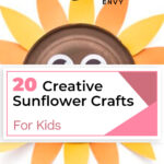 20 Creative Sunflower Crafts for Kids 8