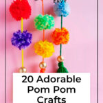 20 Adorable Pom Pom Crafts for Kids 9