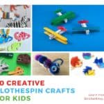 20 Creative Clothespin Crafts for Kids To Make Together