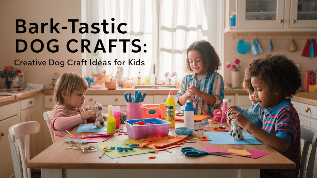 Bark-Tastic Dog Crafts: Creative Dog Craft Ideas for Kids