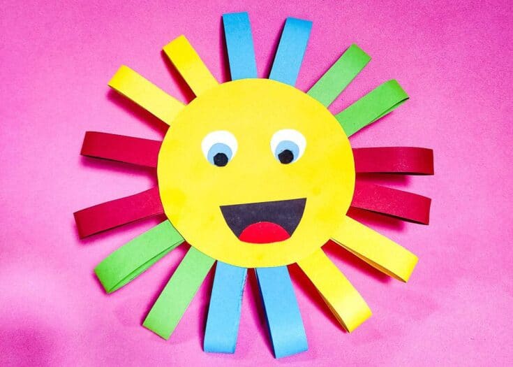 15 Bright & Fun Sun Crafts for Kids 22